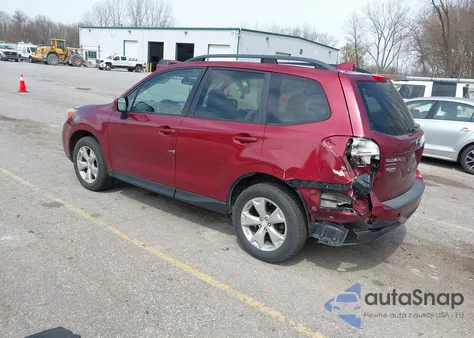 2016 Subaru Forester 2.5I Premium z USA, uszkodzony, nr VIN JF2SJADCXGH479024